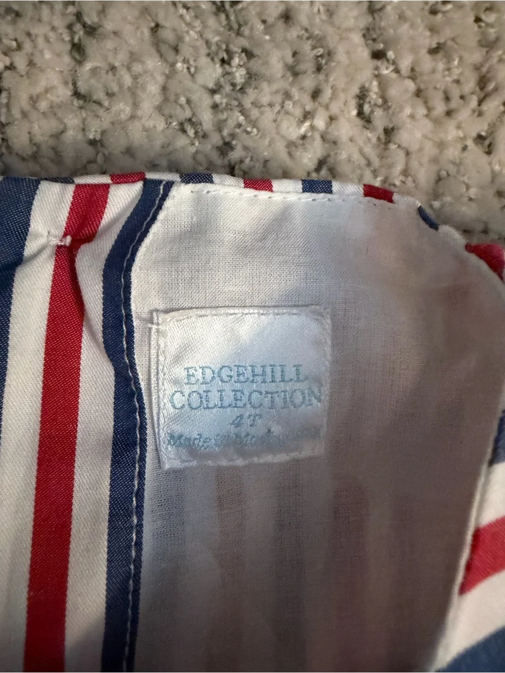 Edgehill Collection patriotic sleeveless